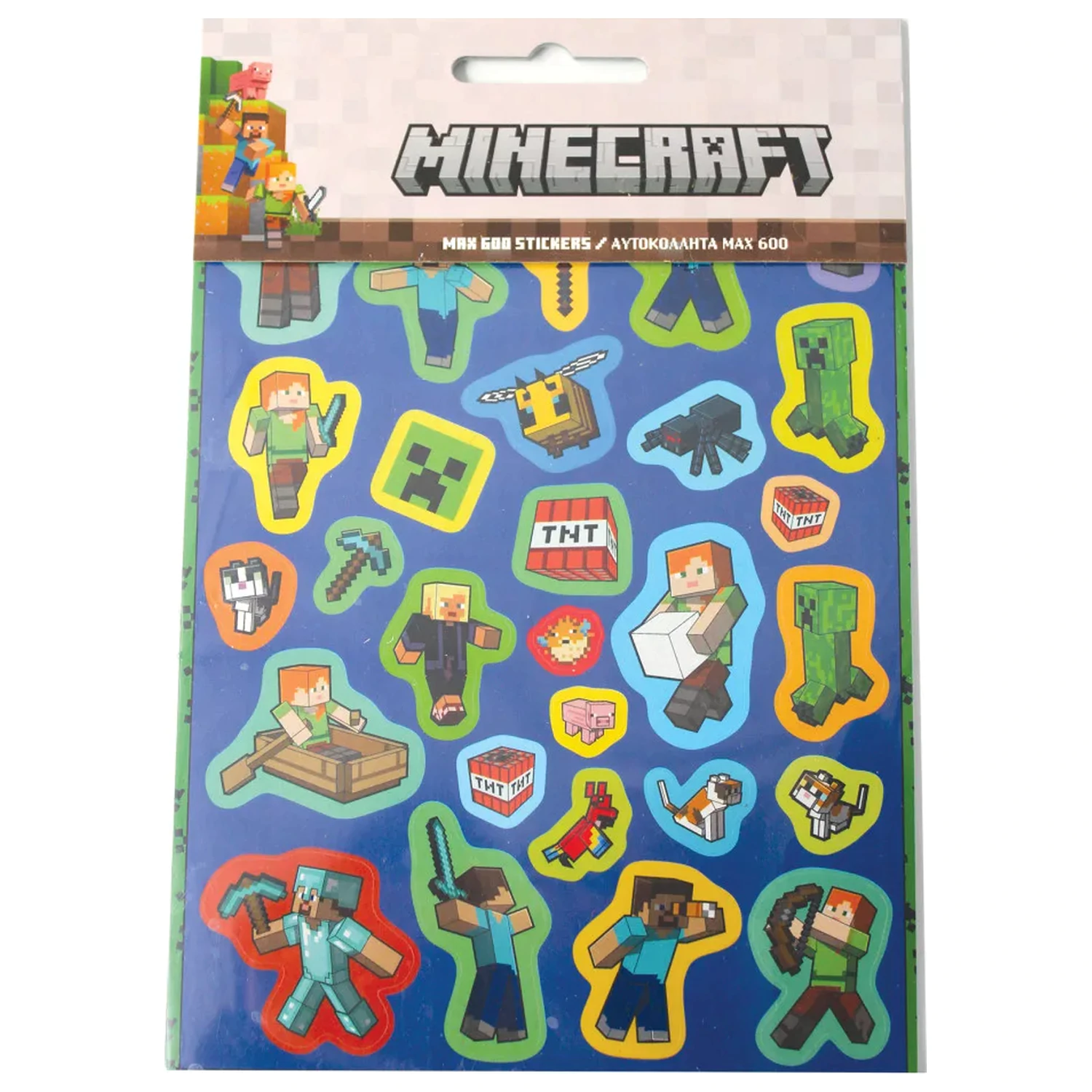 Minecraft Adventures 600-Piece Sticker Set product photo