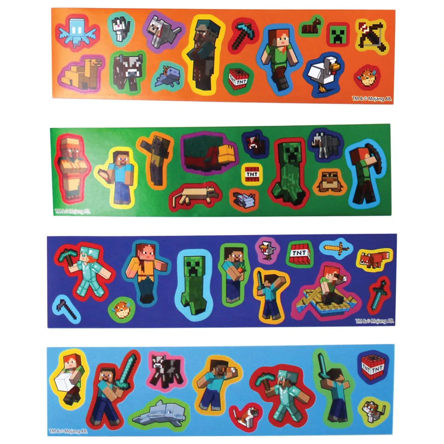 Minecraft Adventures Sticker Album with 50 Stickers product photo