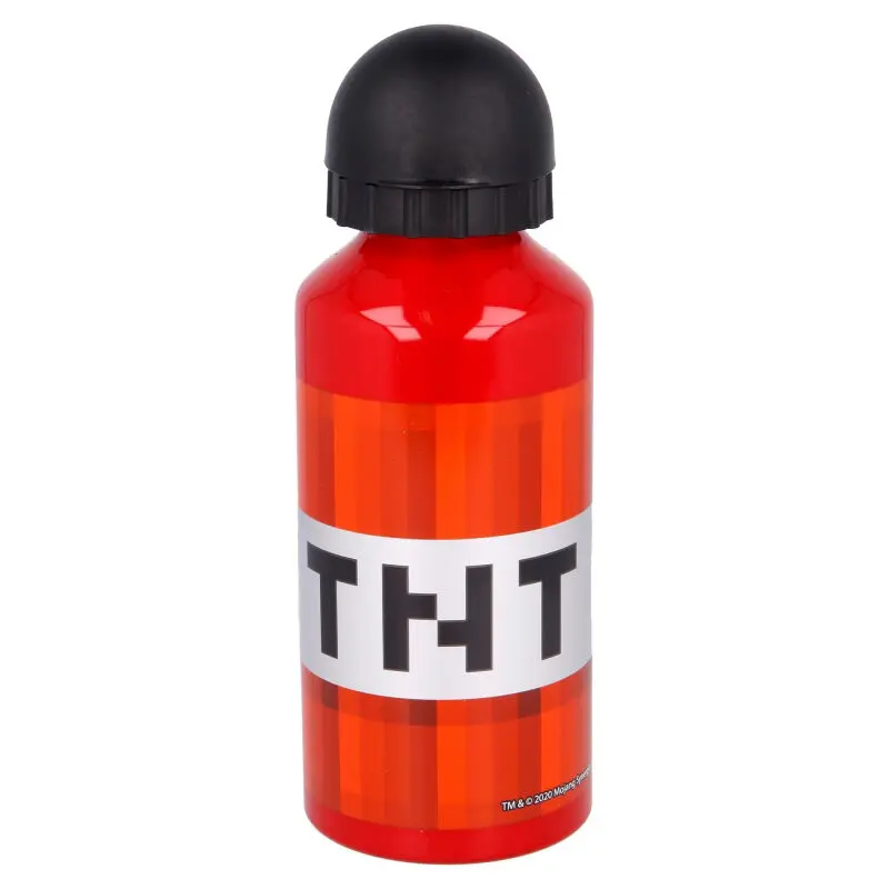 Minecraft aluminium bottle 400ml product photo
