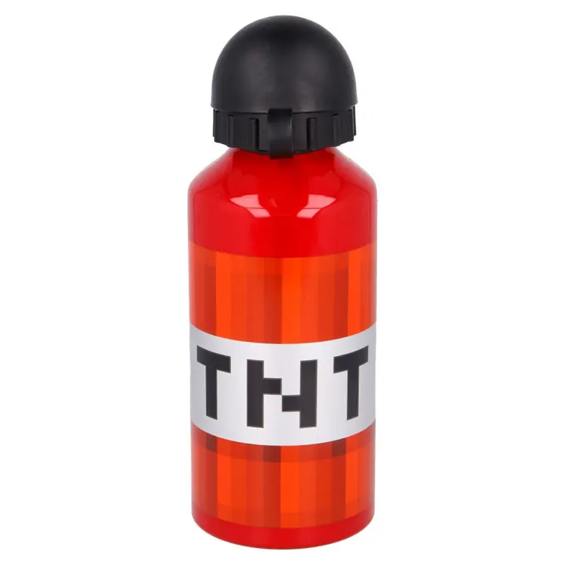 Minecraft aluminium bottle 400ml product photo