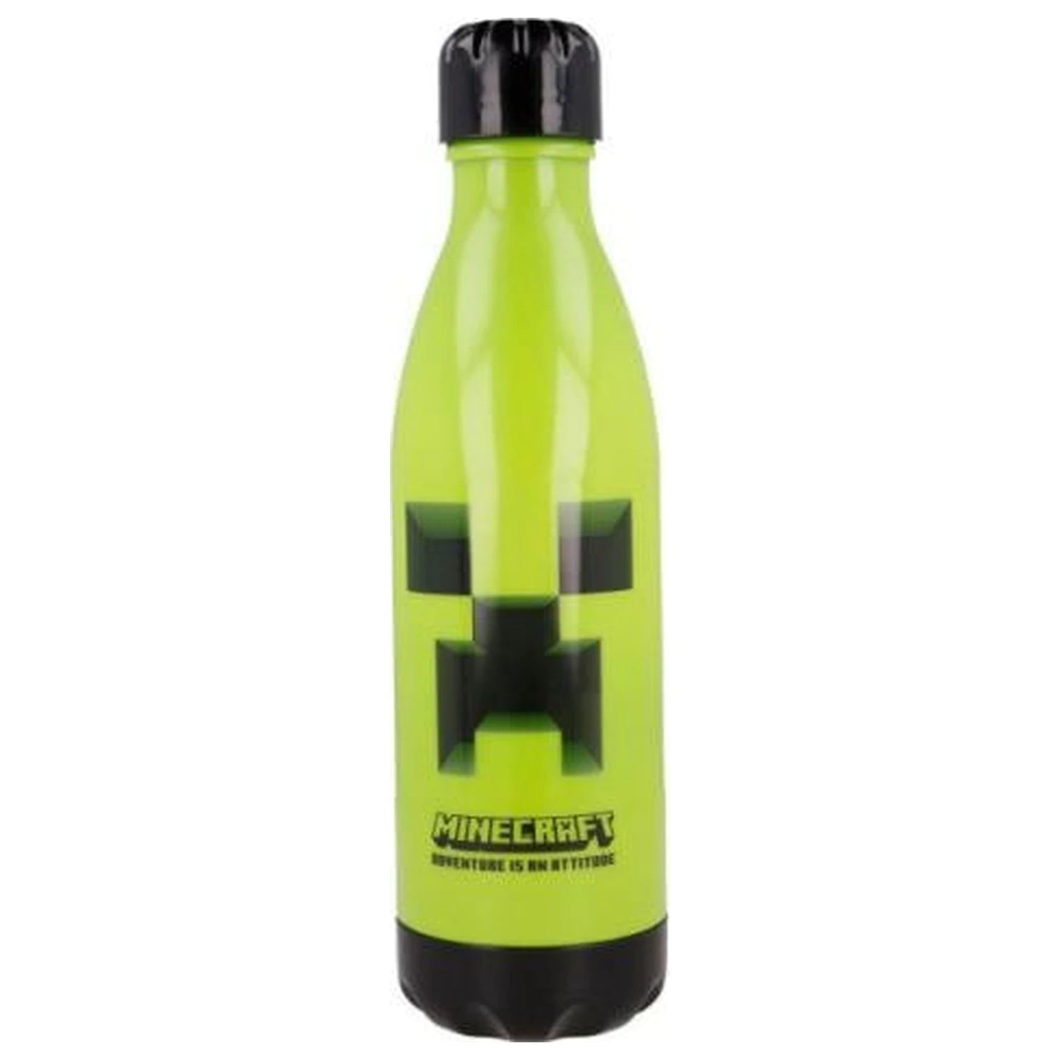 Minecraft Attitude Plastic Water Bottle with Screw Cap 660 ml product photo