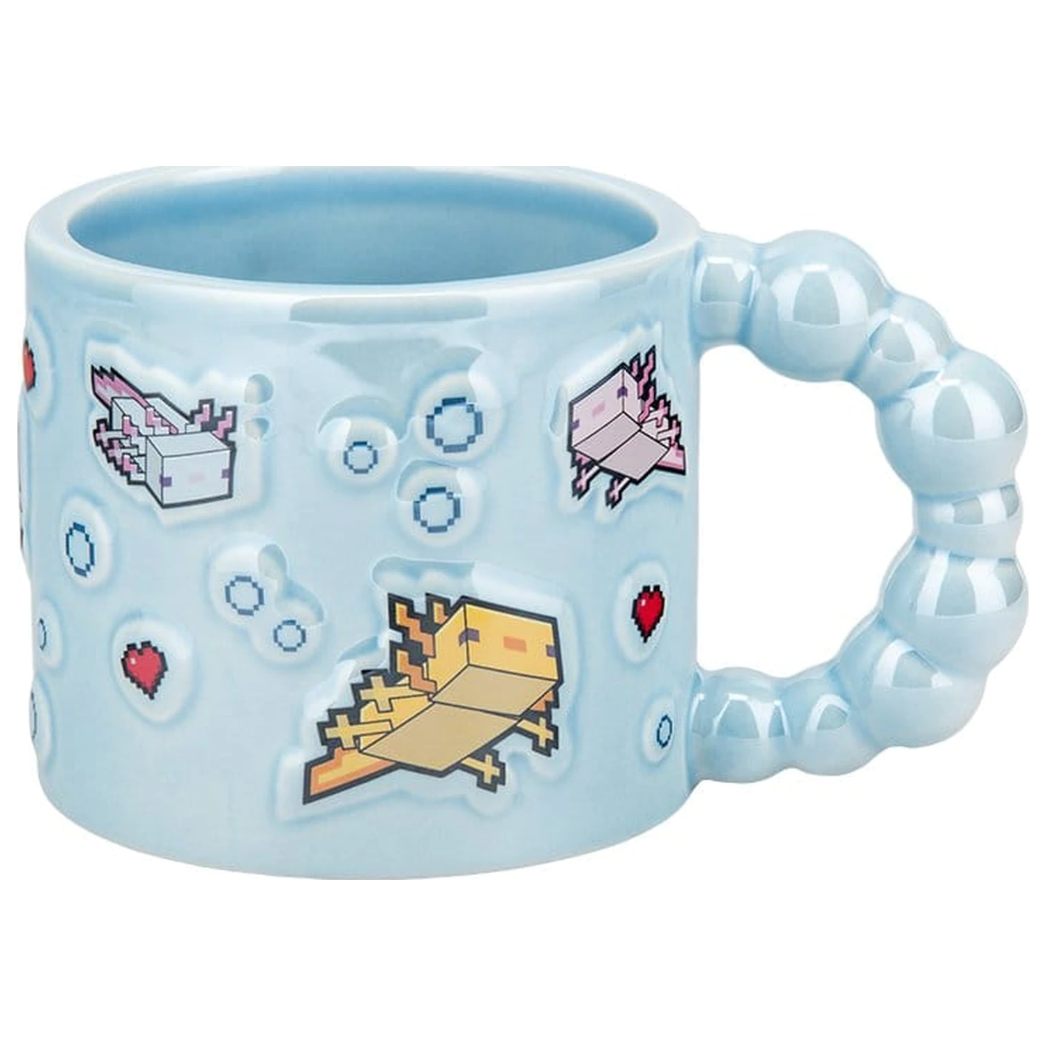 Minecraft Mug Axolotl Bubble Shaped product photo