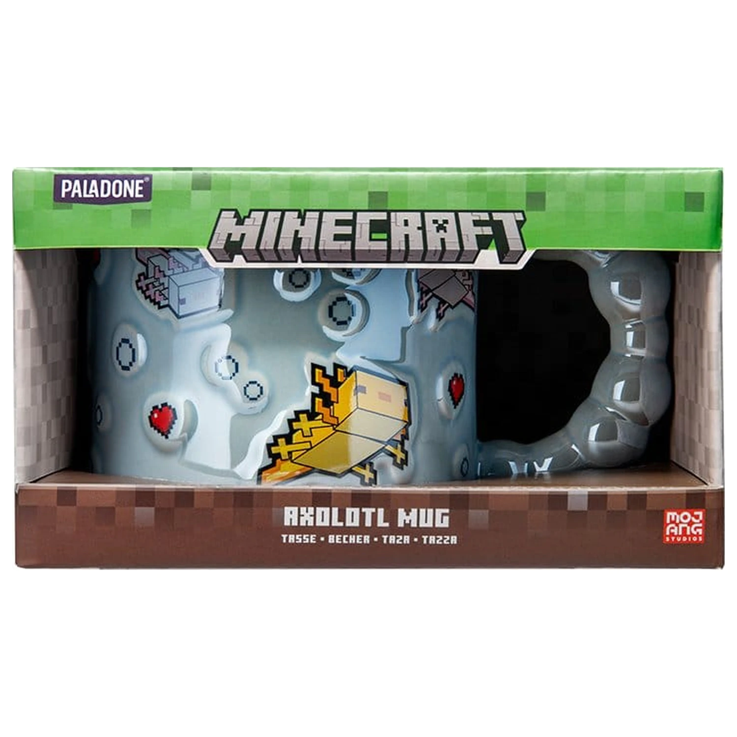 Minecraft Mug Axolotl Bubble Shaped product photo