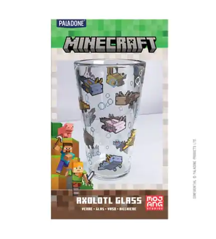 Minecraft Pint Glass Axolotl product photo