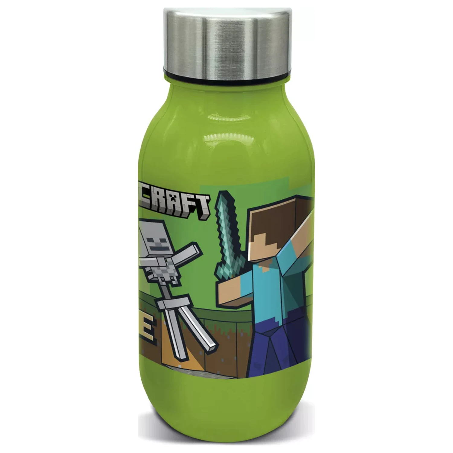Minecraft Battle plastic water bottle with screw cap 430 ml product photo