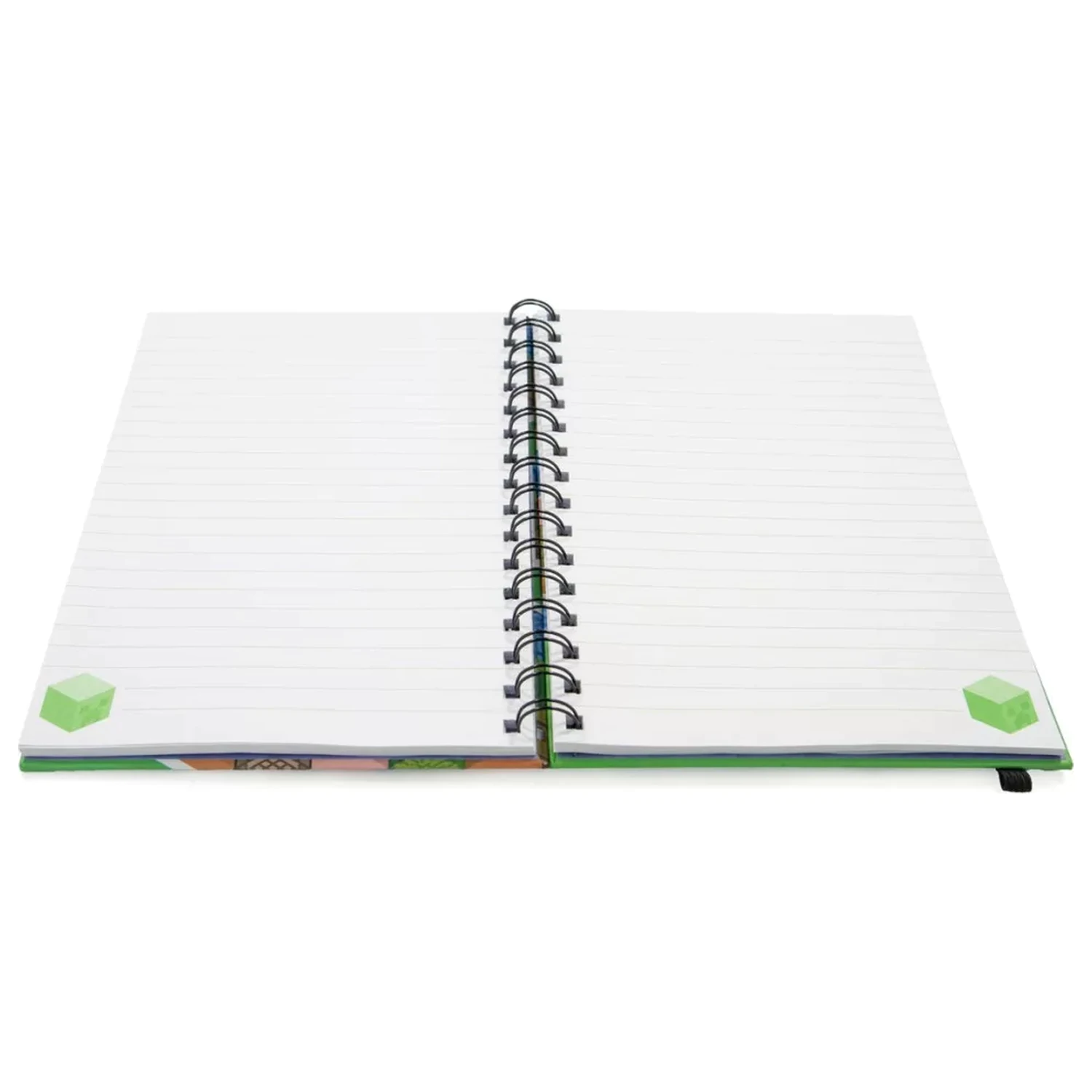 Minecraft Blocks A5 Lined Spiral Notebook product photo