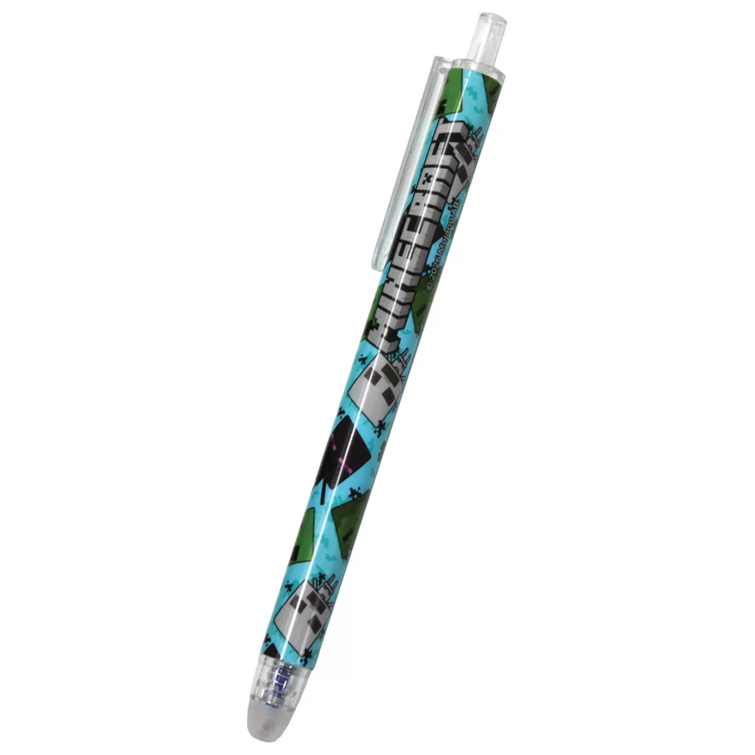 Minecraft Blue erasable pen product photo