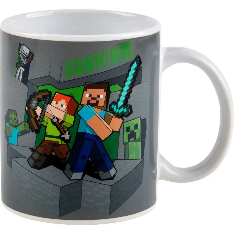 Minecraft heat changing mug 325ml product photo