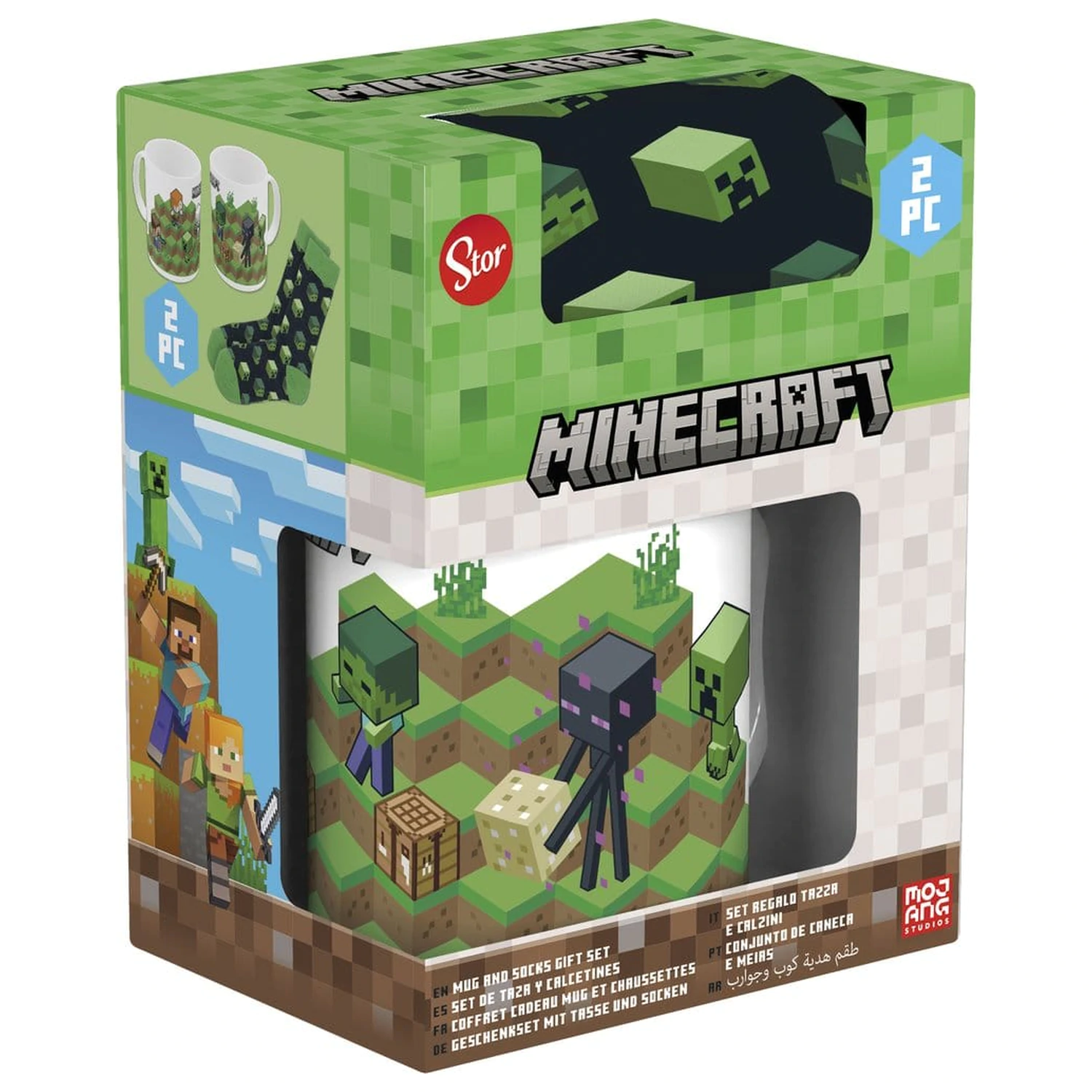 Minecraft Mug & Socks Set  product photo