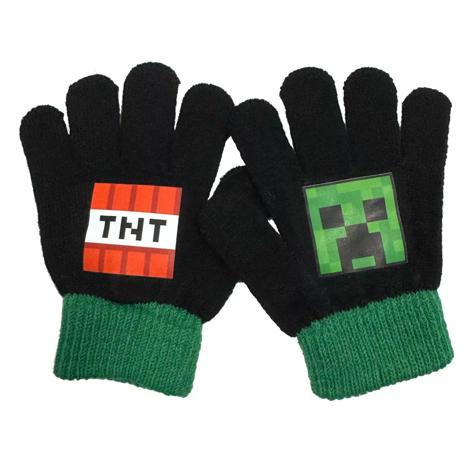 Minecraft Boom Deluxe kids hat, scarf and glove set product photo