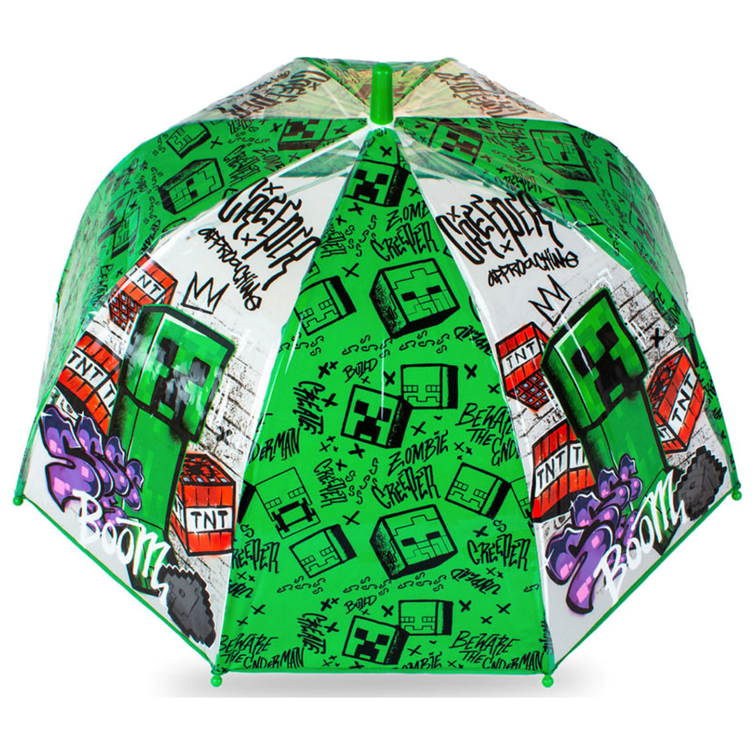 Minecraft Boom Kids Transparent Umbrella product photo