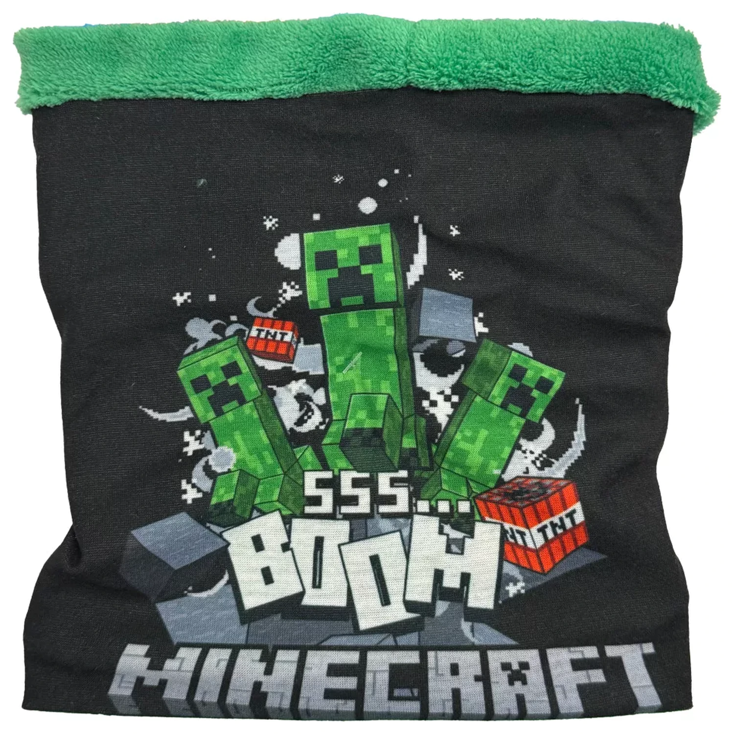 Minecraft Boom Sherpa Kids' Scarf, Snood product photo