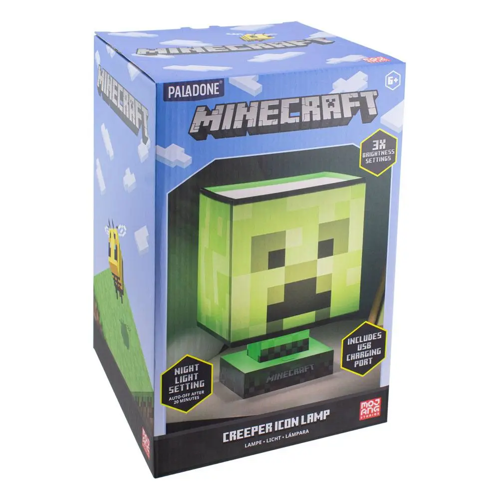Minecraft Box Light and USB Charger Creeper 26 cm product photo