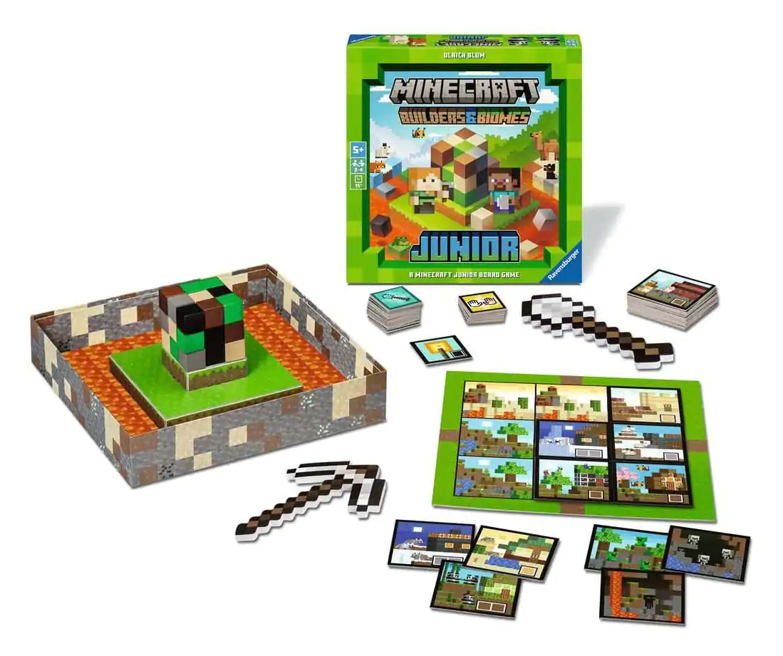 Minecraft Board Game Builders & Biomes Junior product photo