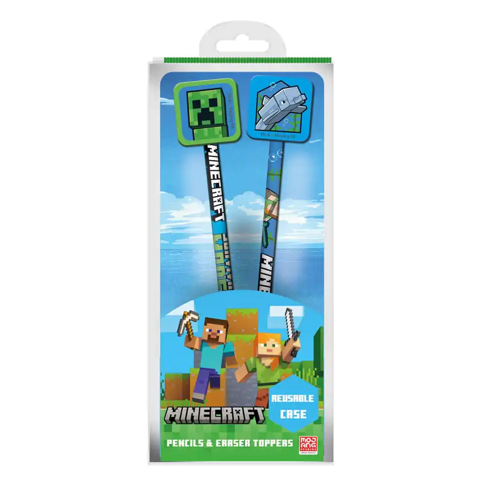 Minecraft Pencil with Topper 2-Pack termékfotó