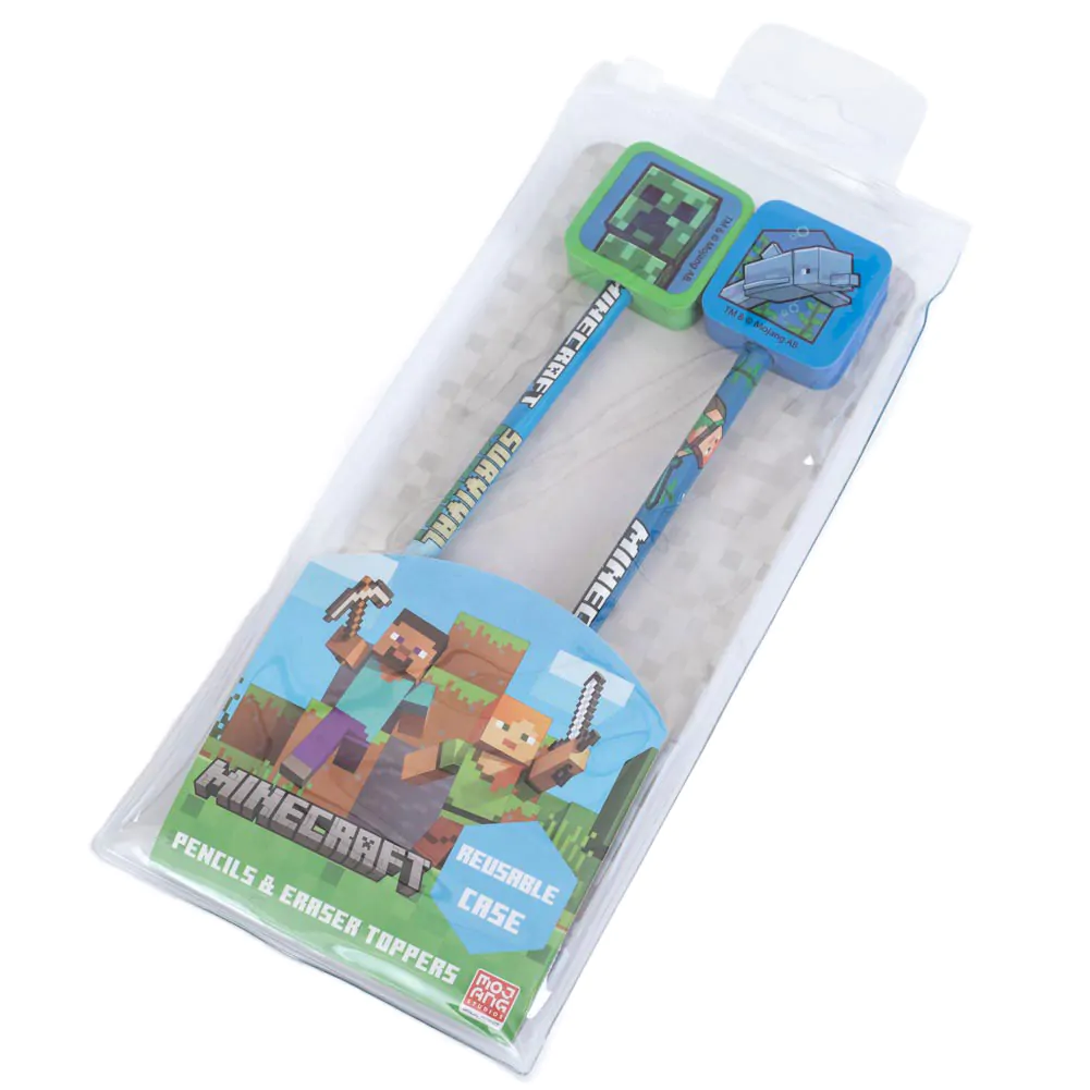Minecraft Pencil with Topper 2-Pack product photo