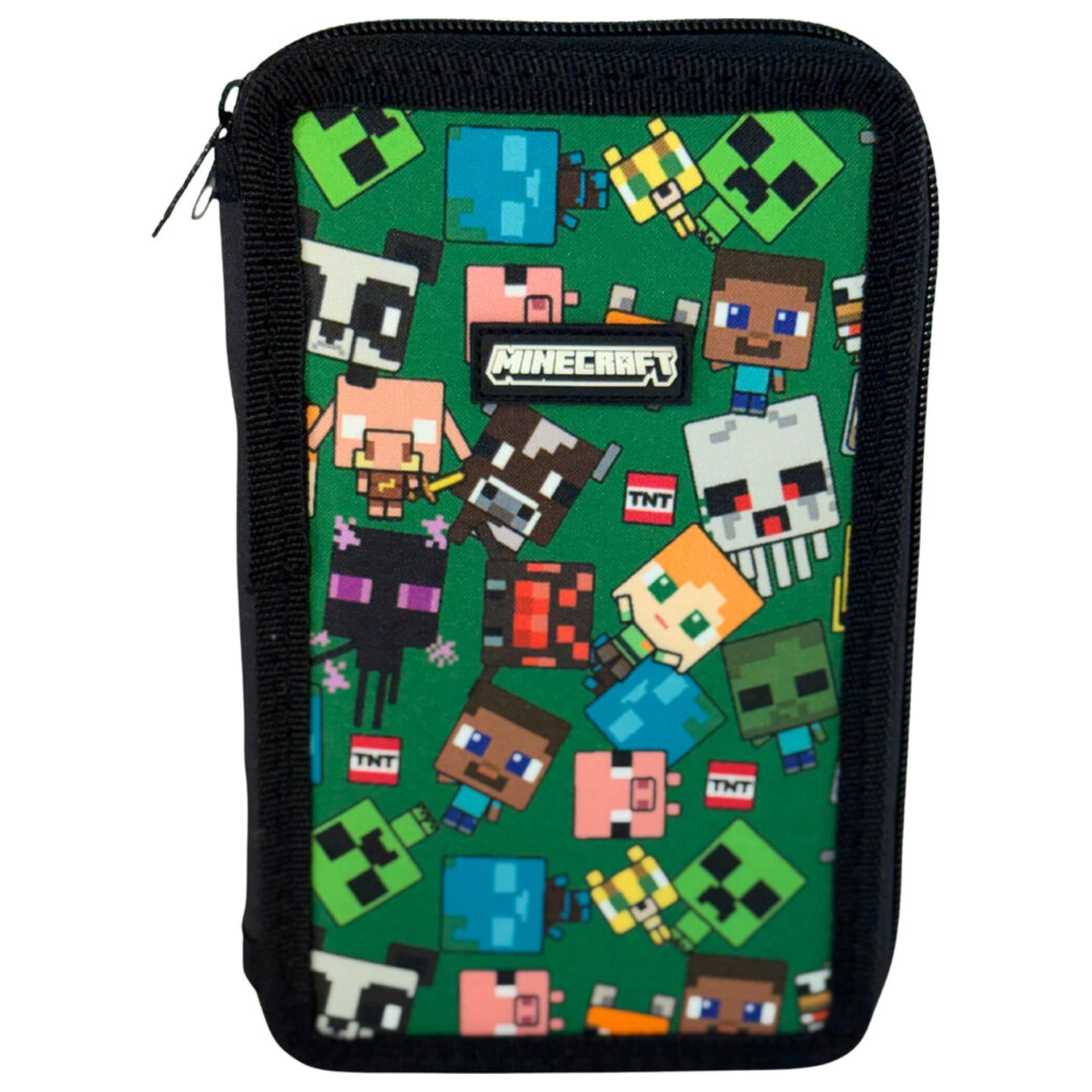 Minecraft Characters triple pencil case product photo