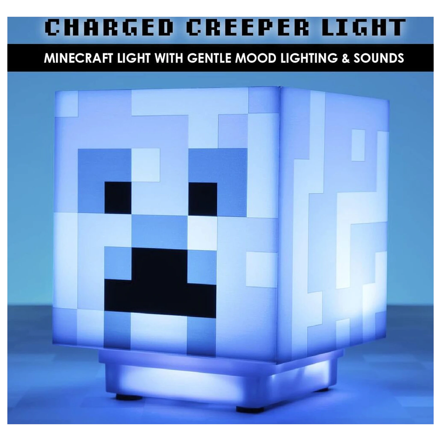 Minecraft  Charged Creeper 3D sound lamp product photo