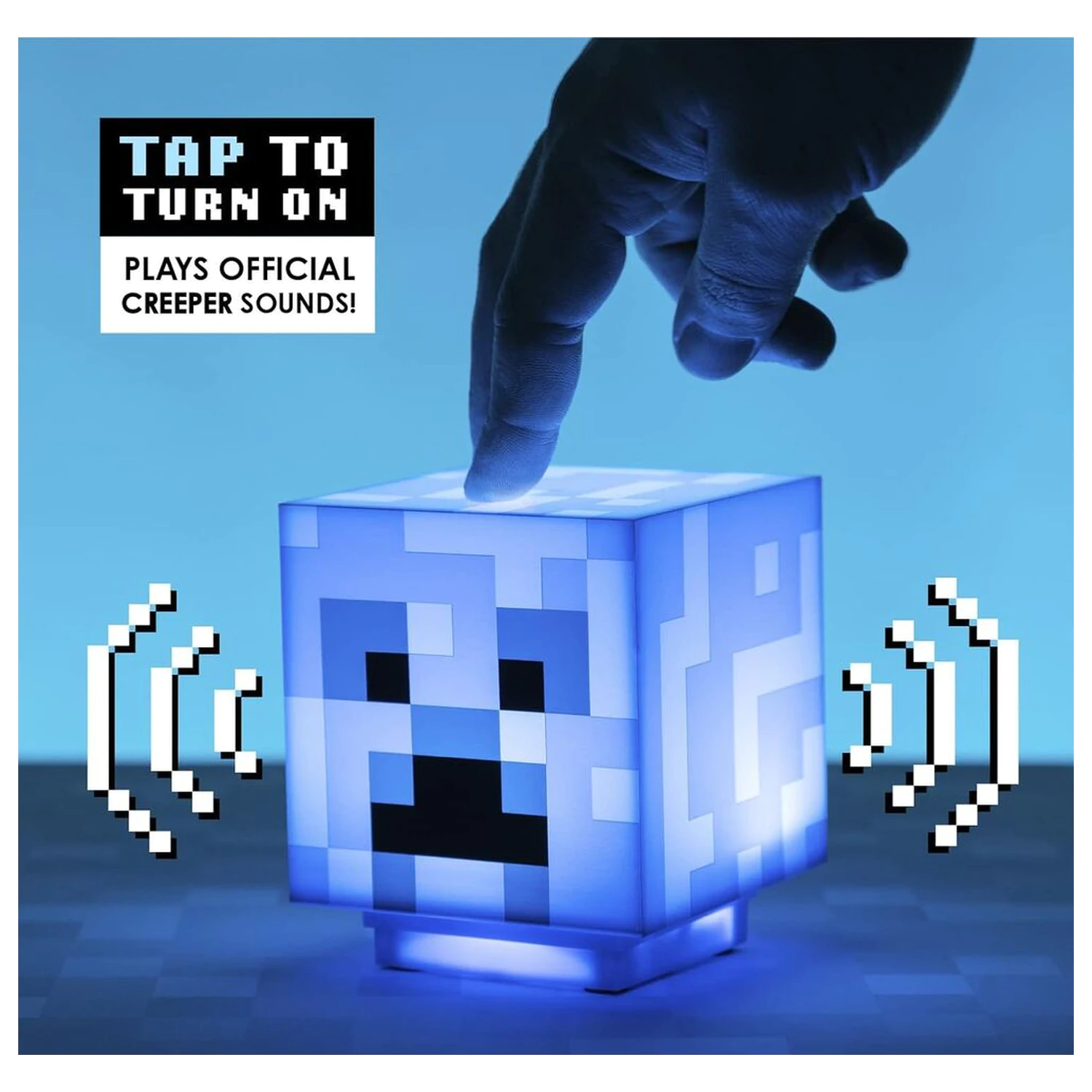 Minecraft  Charged Creeper 3D sound lamp product photo