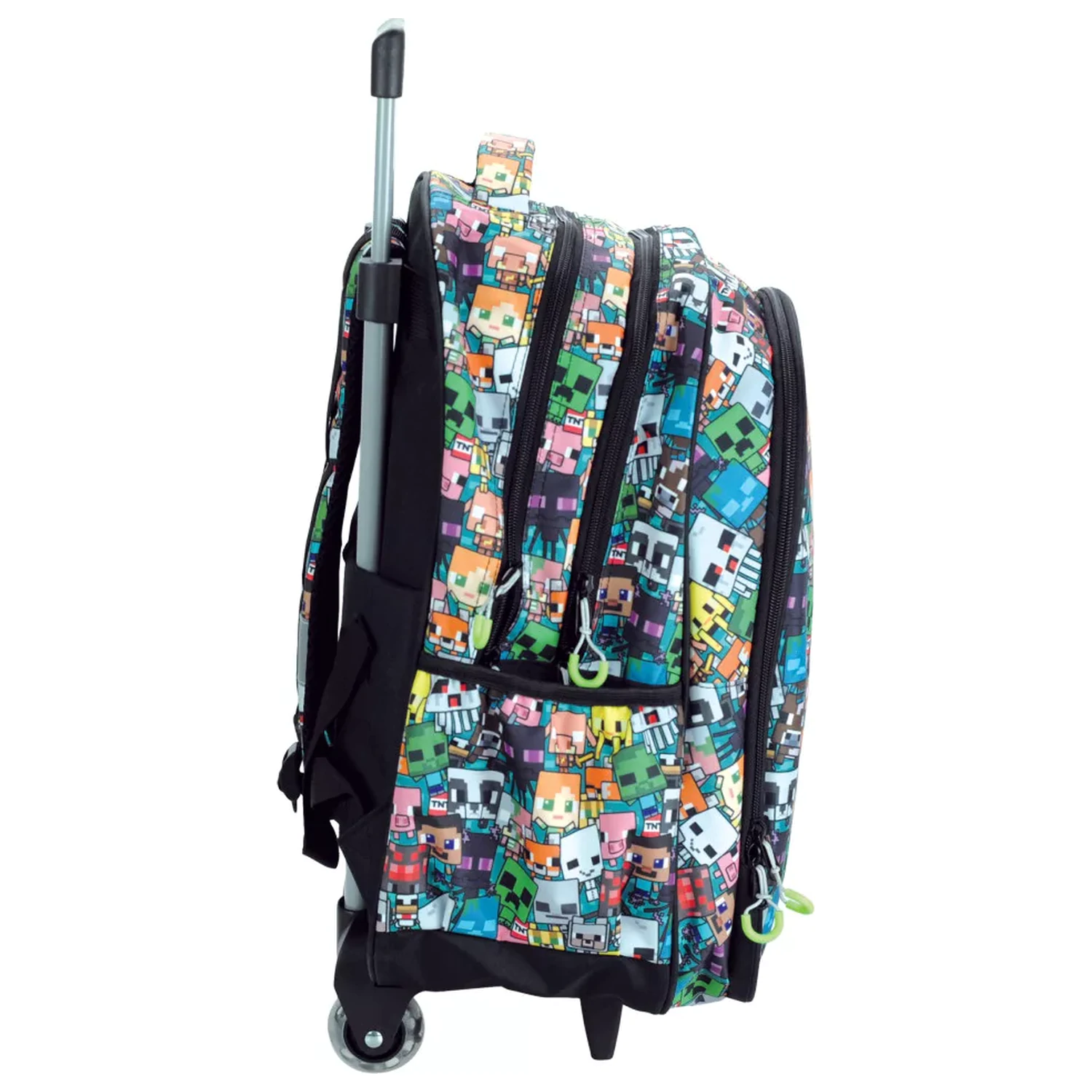 Minecraft Chibi rolling school bag, bag 46 cm product photo