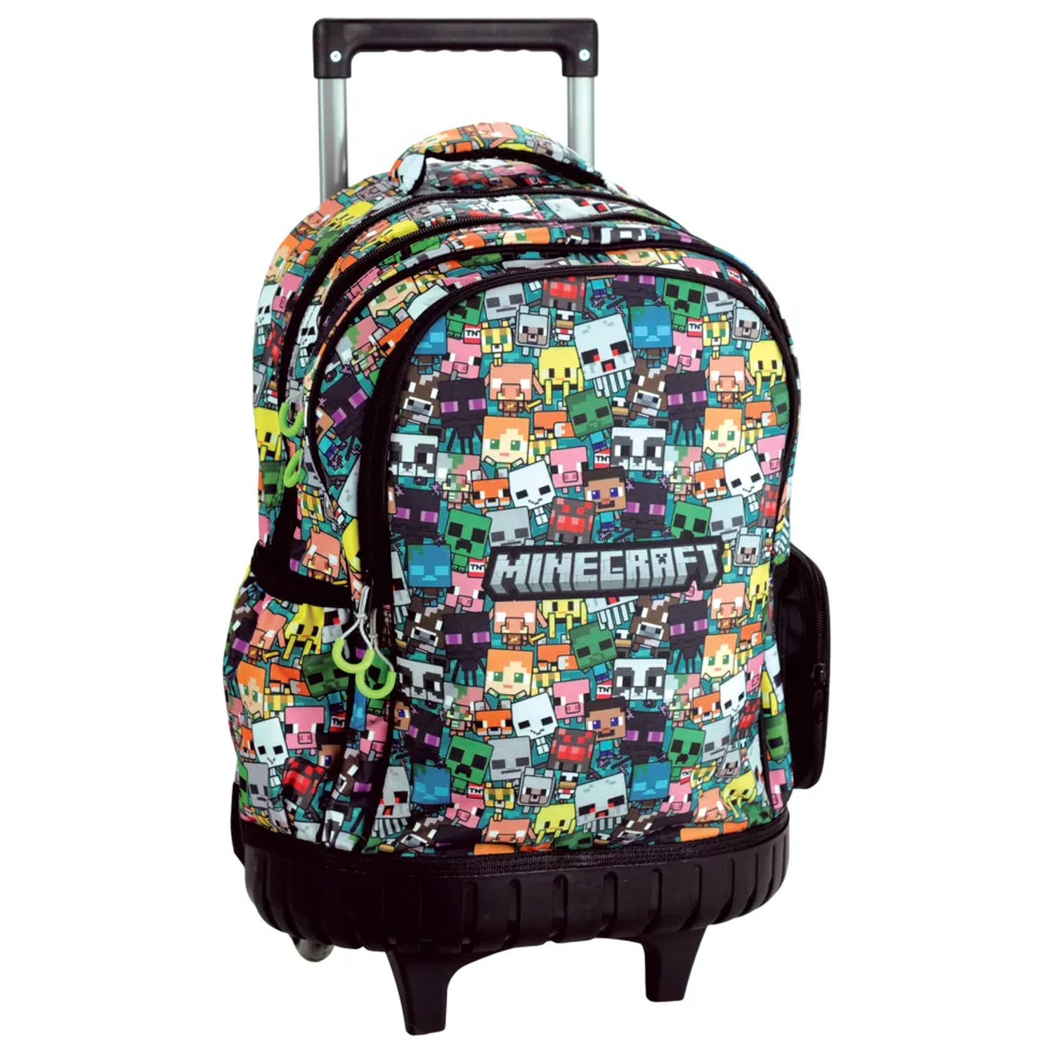 Minecraft Chibi Premium Rolling School Bag, Bag 42 cm product photo