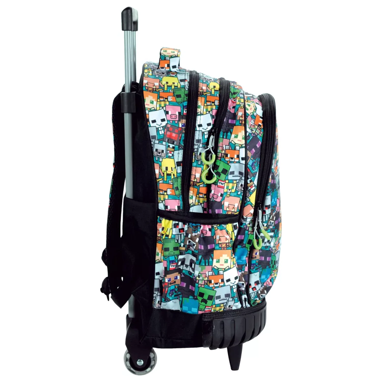 Minecraft Chibi Premium Rolling School Bag, Bag 42 cm product photo