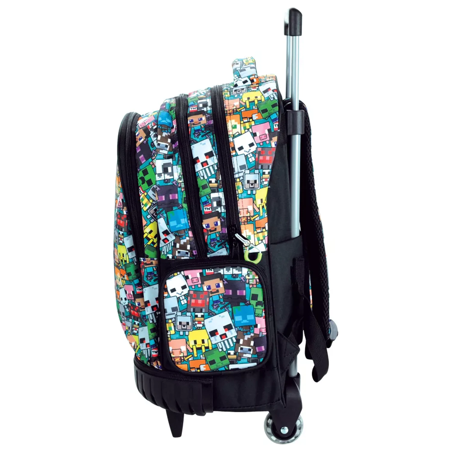 Minecraft Chibi Premium Rolling School Bag, Bag 42 cm product photo