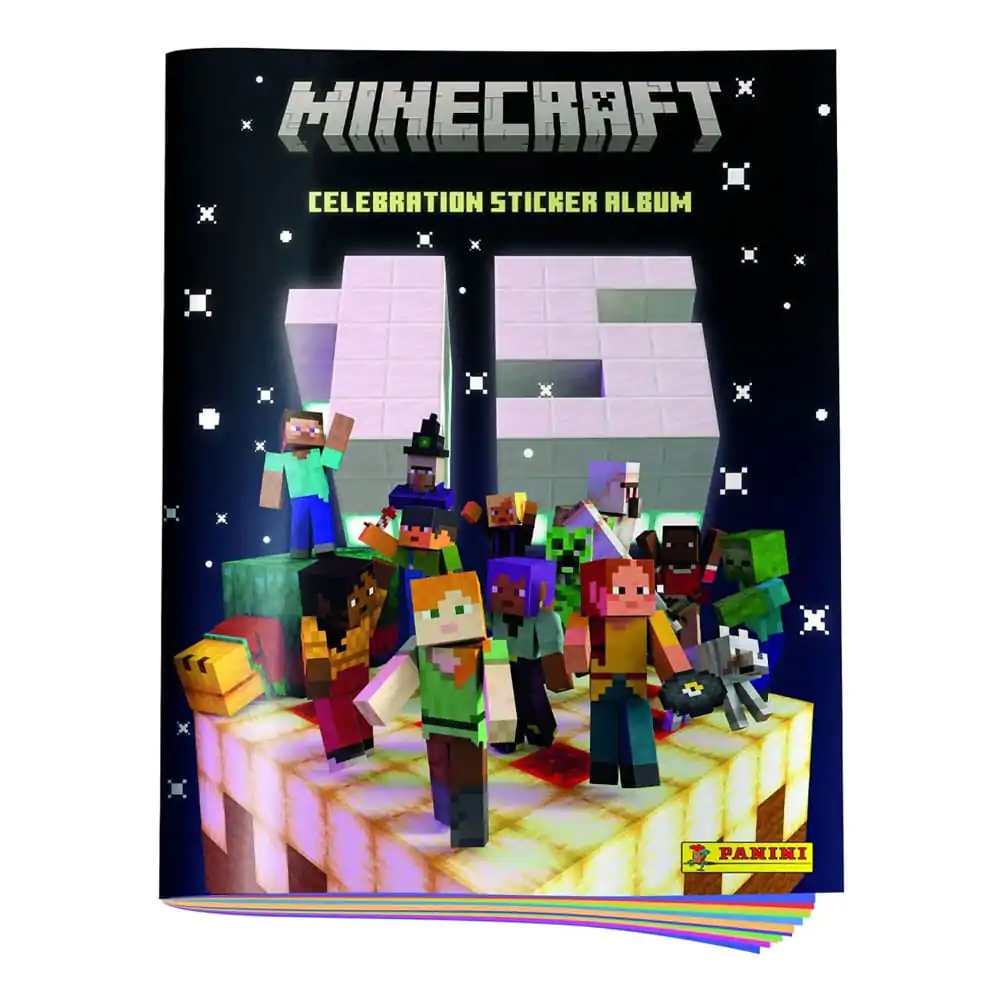 Minecraft Sticker Collection Album 15th Anniversary Celebration *German Version* termékfotó