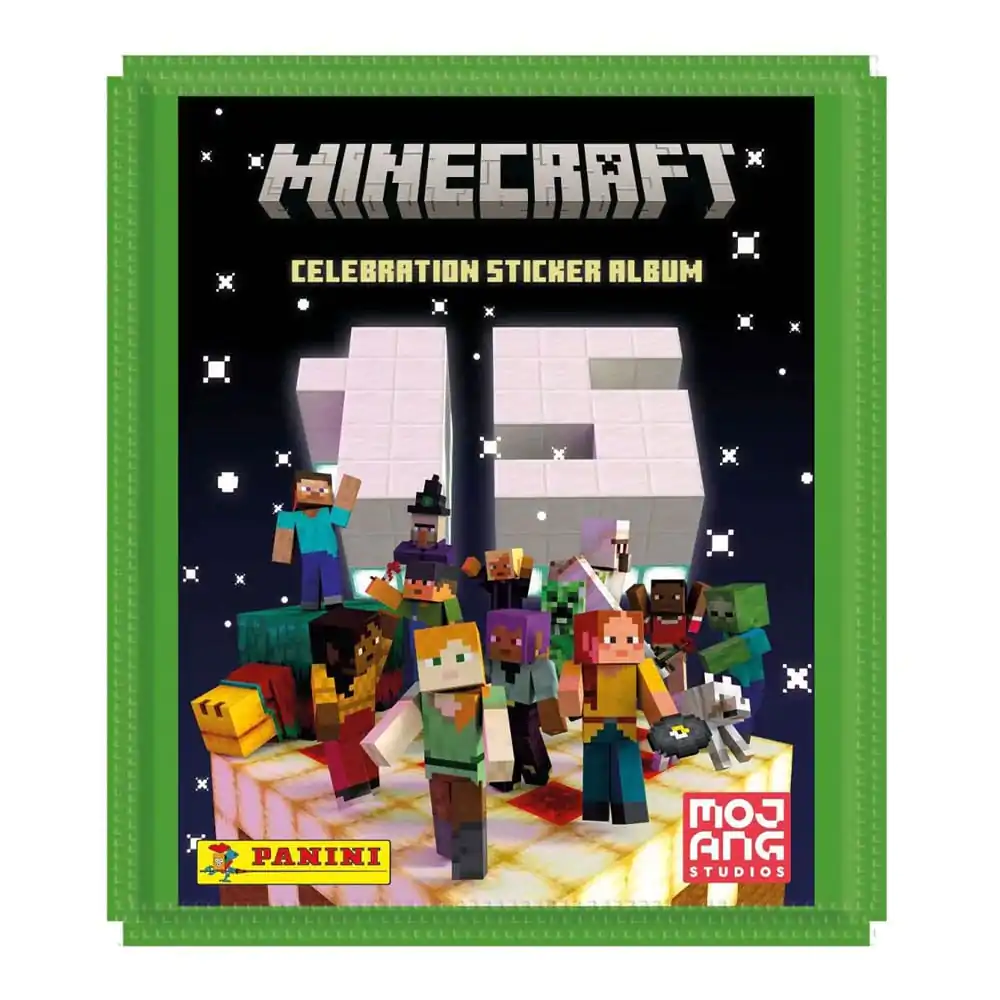 Minecraft Sticker Collection Eco-Blister 15th Anniversary Celebration *German Version* termékfotó