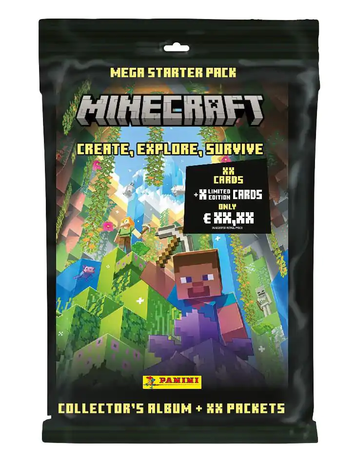 Minecraft - Create, Explore, Survive Trading Cards Starter Pack *German Version* product photo