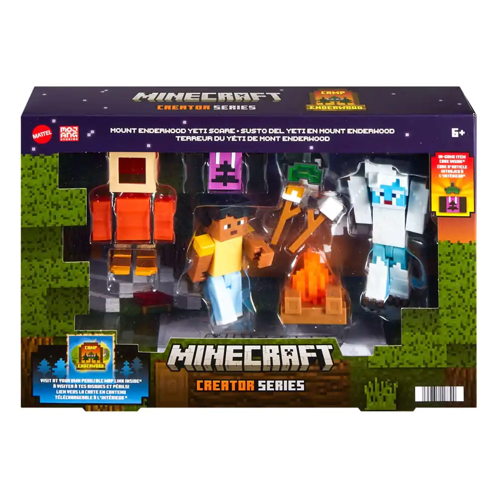 Minecraft Creator Series Action Figure Expansion Pack Mount Enderwood Yeti Scare 8 cm product photo