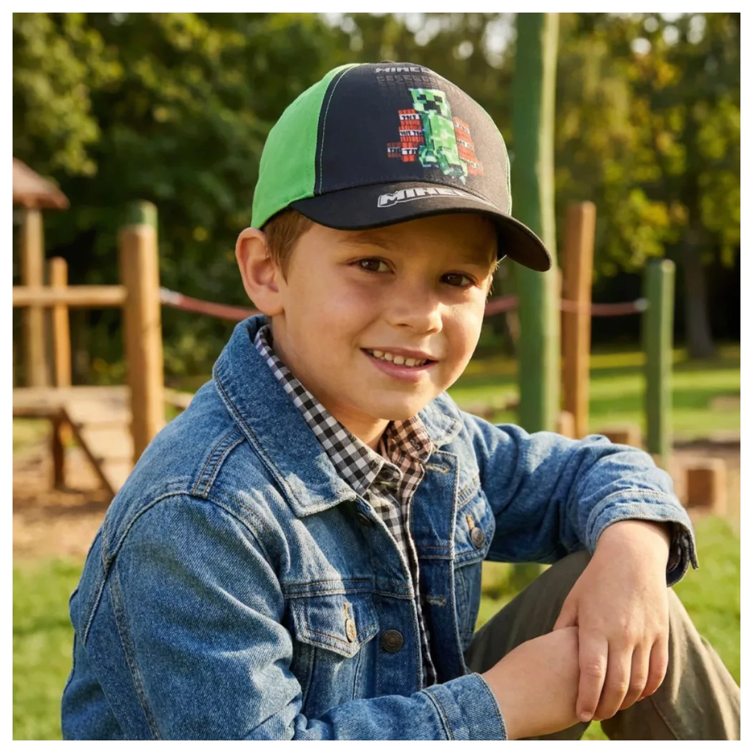 Minecraft Creeper Blast children's baseball cap 55 cm product photo