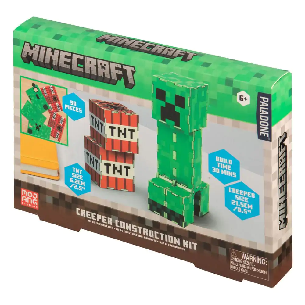 Minecraft Construction Kit Creeper 16 cm product photo
