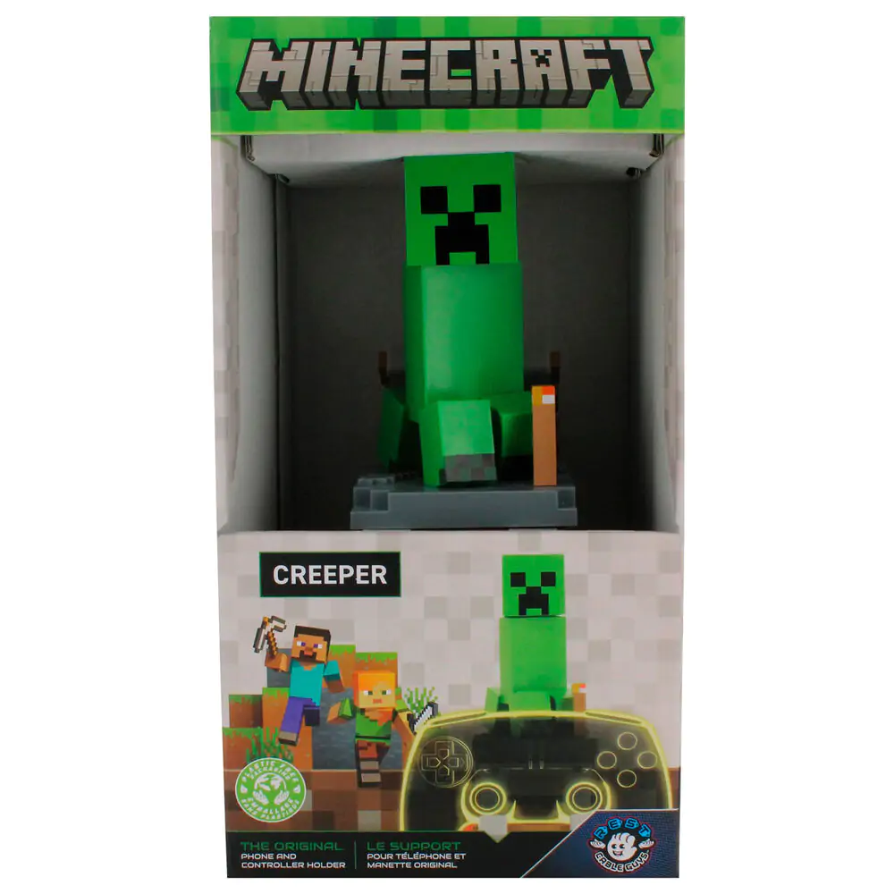 Minecraft Creeper clamping bracket Cable guy 20cm product photo