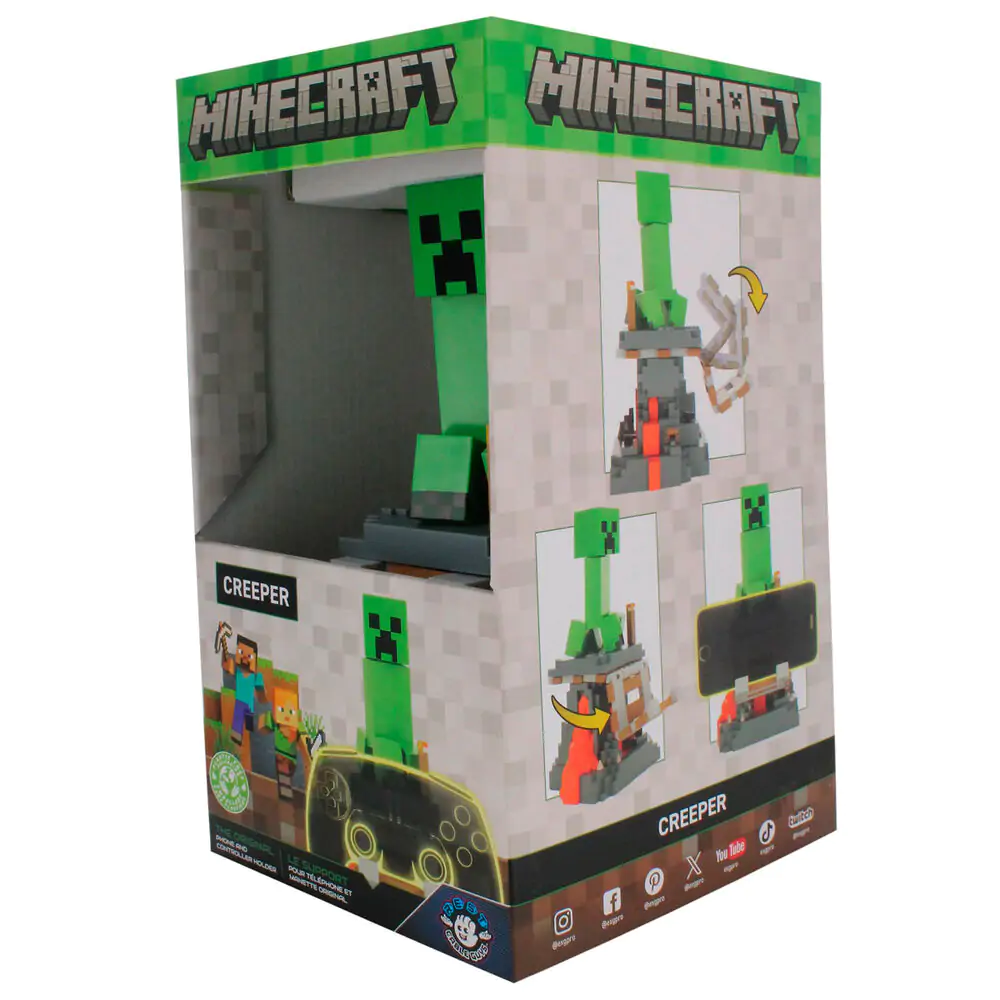 Minecraft Creeper clamping bracket Cable guy 20cm product photo