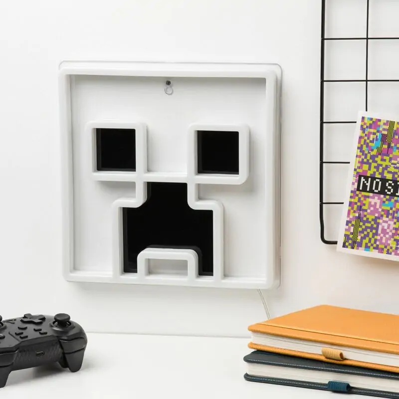 Minecraft Creeper LED Wall lamp 25cm termékfotó