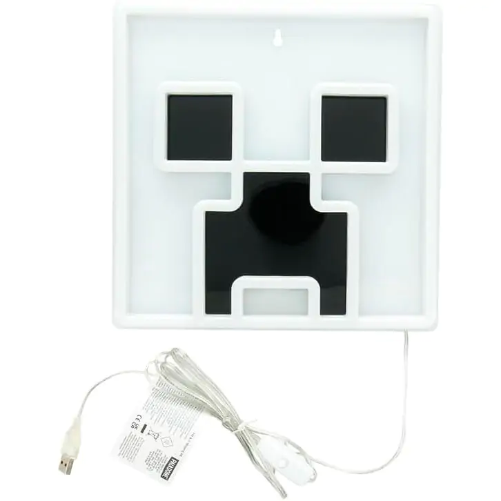 Minecraft Creeper LED Wall lamp 25cm termékfotó