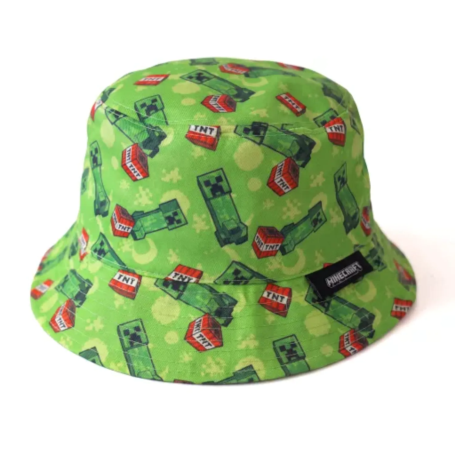 Minecraft Creeper Pop Kids' Fishing Hat product photo