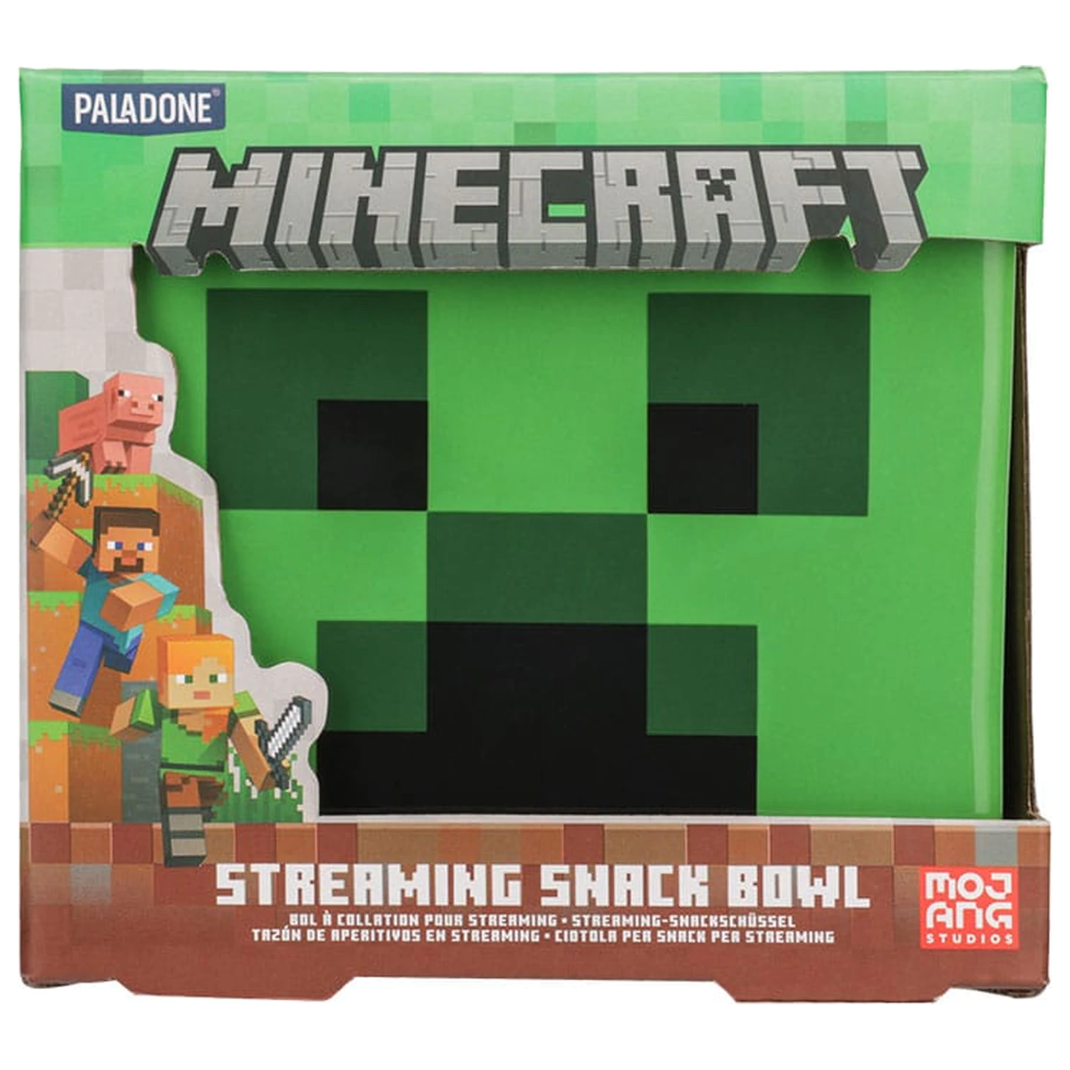 Minecraft Streaming Snack Bowl Creeper product photo