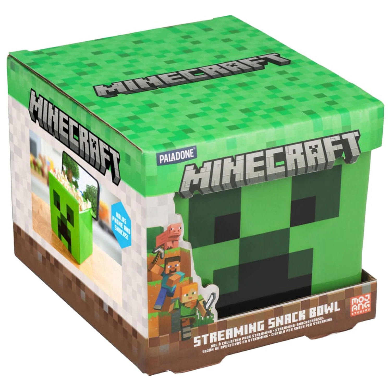Minecraft Streaming Snack Bowl Creeper product photo