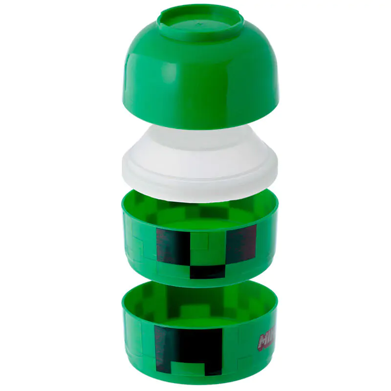 Minecraft Creeper triple lunch box product photo