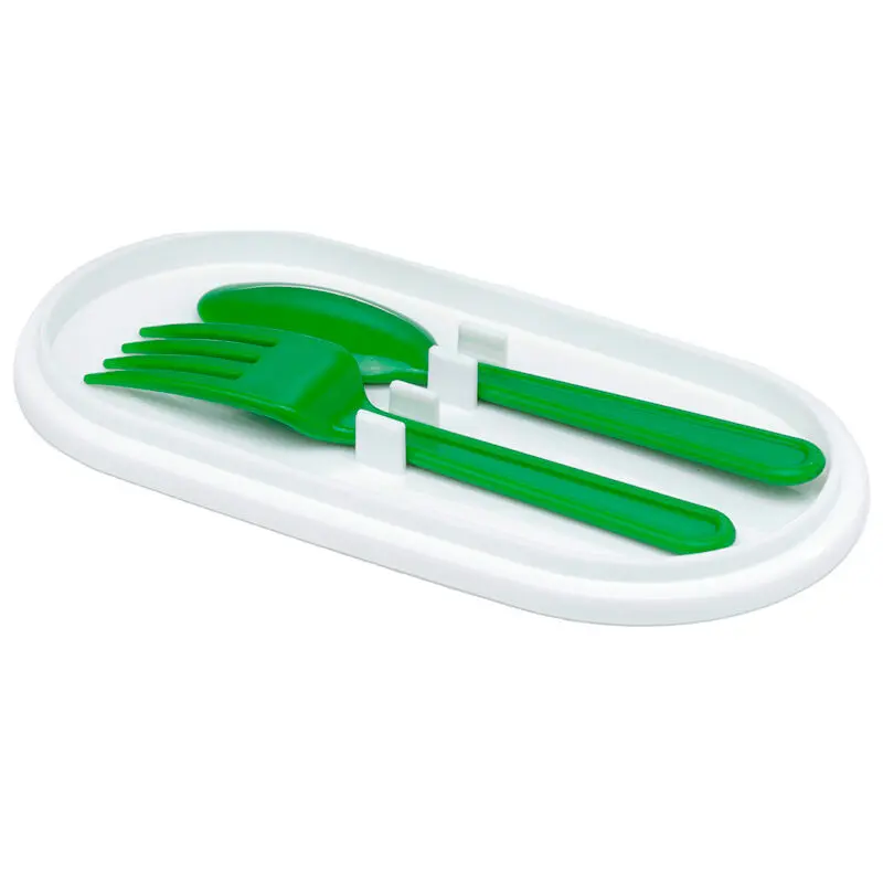 Minecraft Creeper Lunch box + cutlery product photo