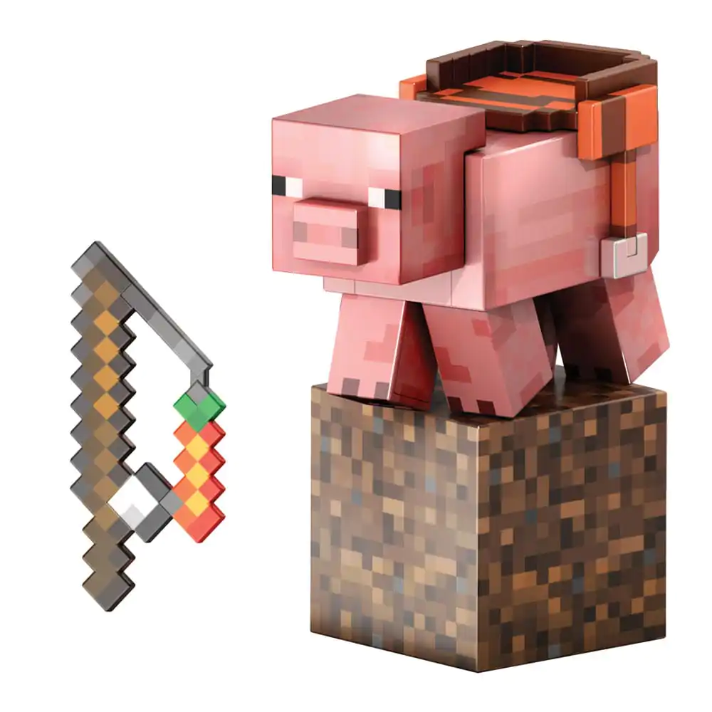 Minecraft Diamond Level Action Figure Pig 14 cm termékfotó