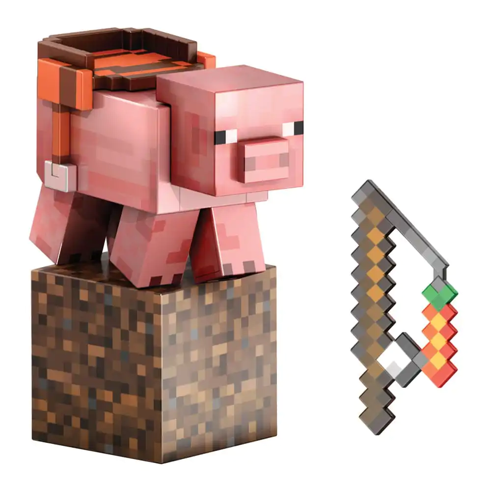 Minecraft Diamond Level Action Figure Pig 14 cm termékfotó