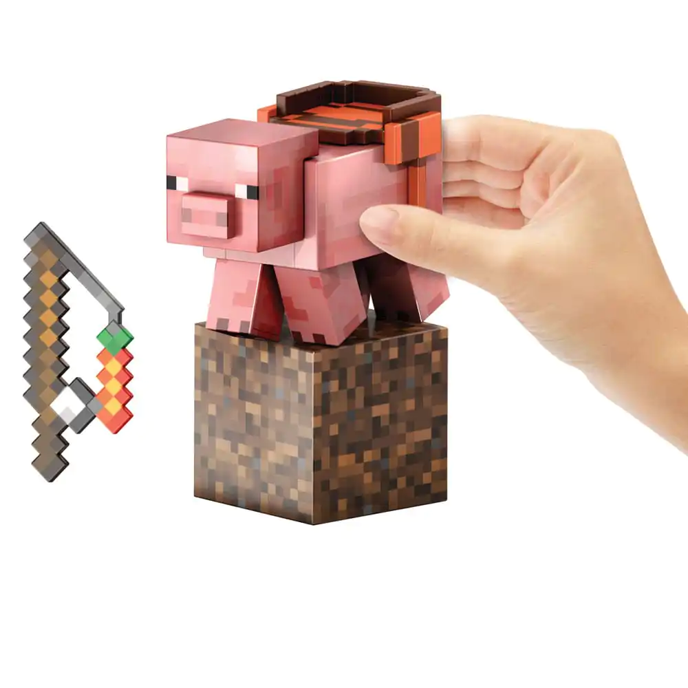 Minecraft Diamond Level Action Figure Pig 14 cm termékfotó