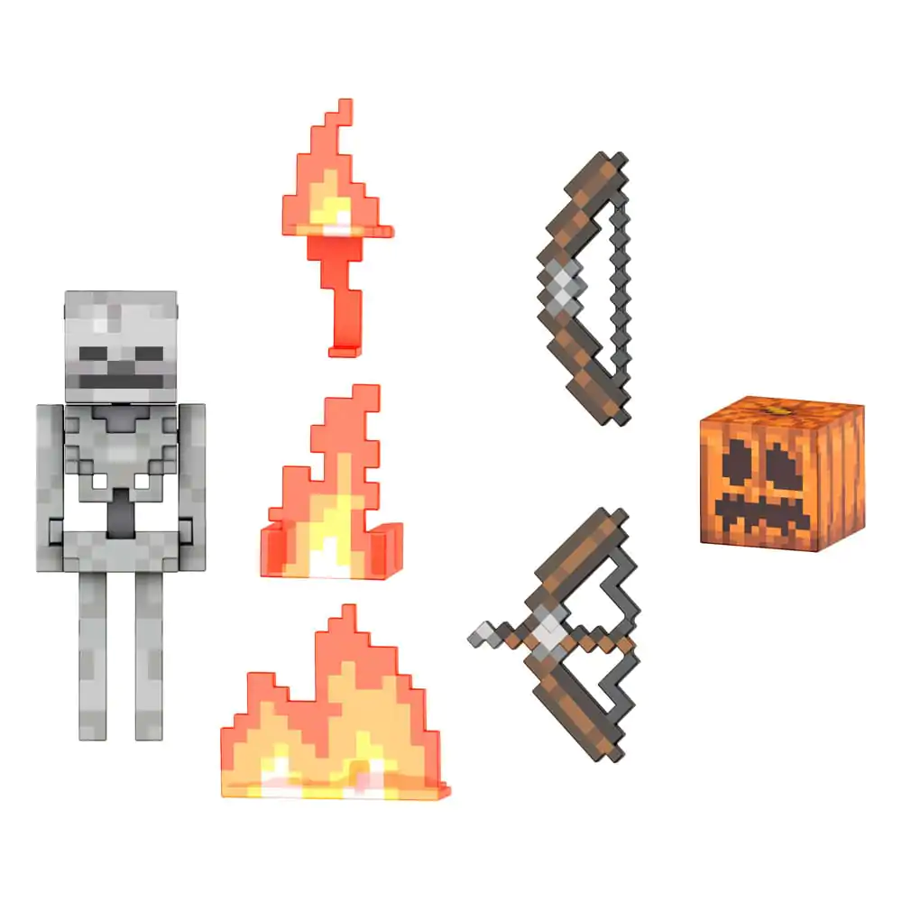 Minecraft Diamond Level Action Figure Skeleton 14 cm termékfotó