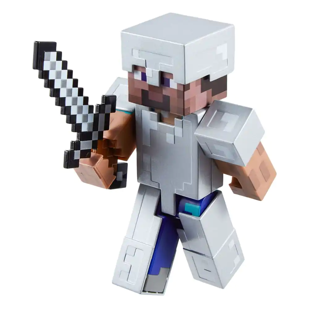 Minecraft Diamond Level Action Figure Steve 14 cm product photo