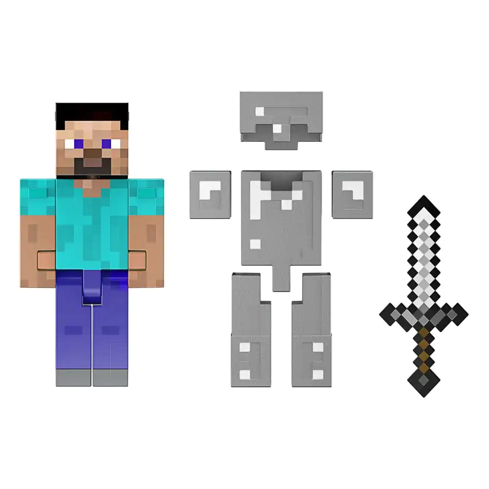 Minecraft Diamond Level Action Figure Steve 14 cm product photo