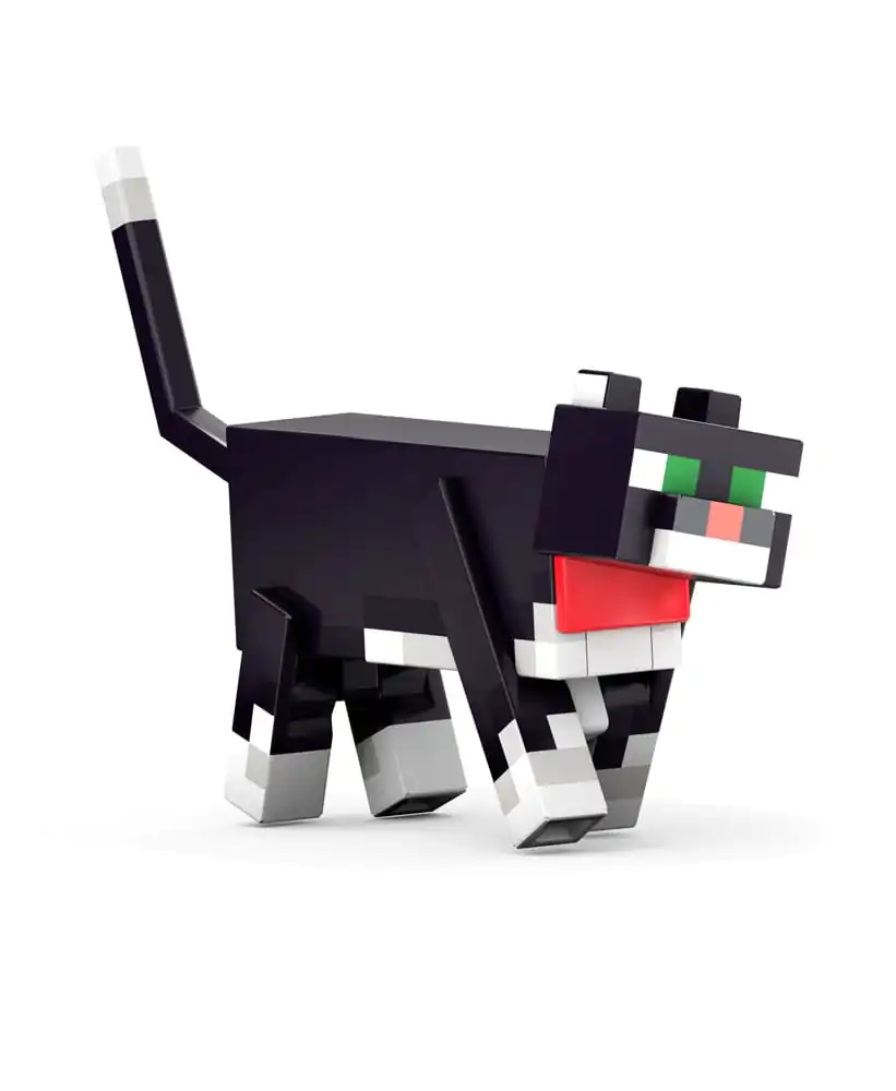 Minecraft Diamond Level Action Figure Tuxedo Cat 14 cm product photo