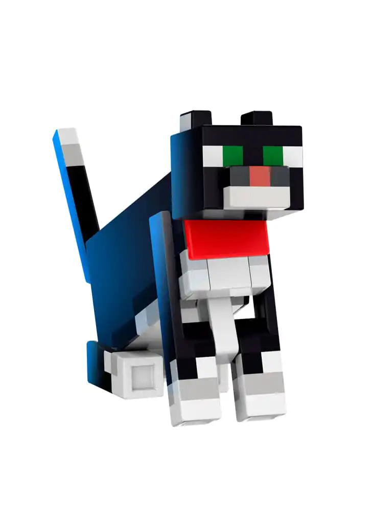 Minecraft Diamond Level Action Figure Tuxedo Cat 14 cm product photo